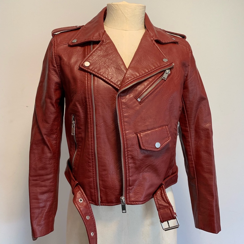 Vegan Leather Jacket